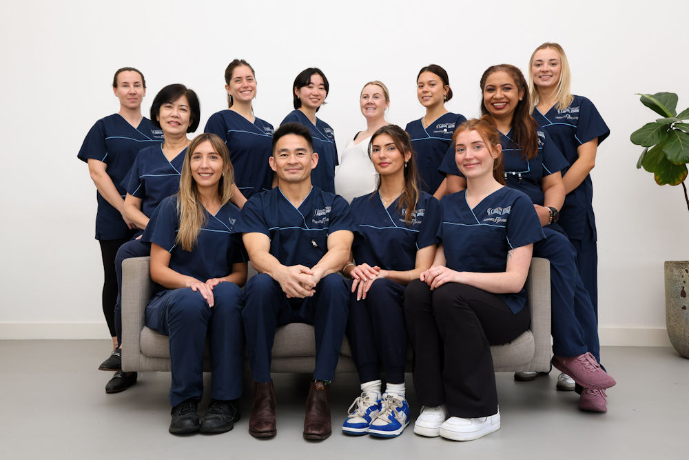 Image of highly skilled team at south street dental centre in Fremantle providing a wide range of dental services including Dental Implants, Gum Augmentation, Invisalign, Porcelain Veneers, Sleep Dentistry, Wisdom Teeth, Removal Cost, Dental Implants, Teeth Whitening, Crowns & Bridges, Wisdom , Teeth Extraction, Aesthetic Dentistry, General Dentistry